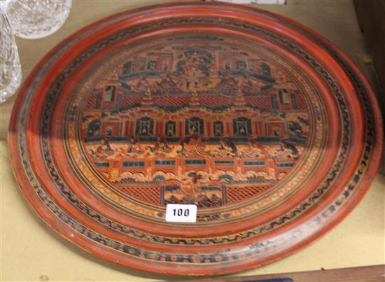 Lacquer tray
